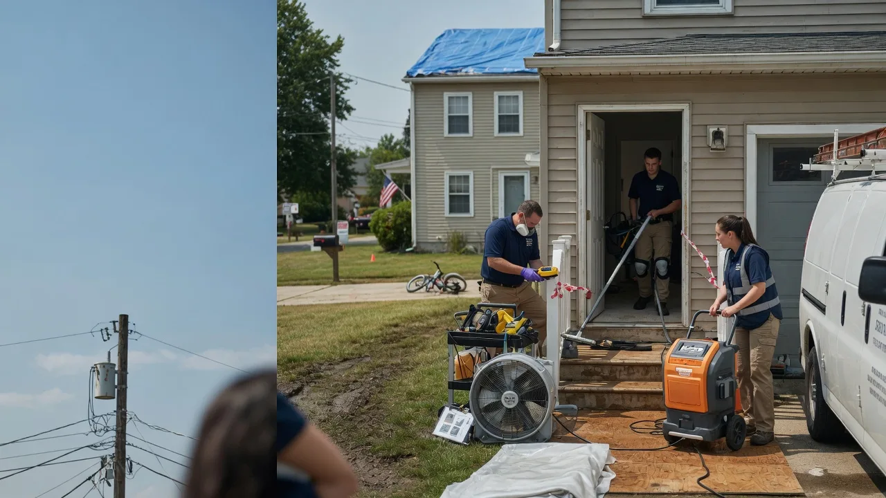 Water Damage Repair in Hull, IL near me